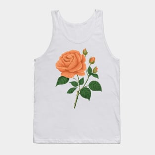 aesthetic rose, flower, floral, cute rose Tank Top